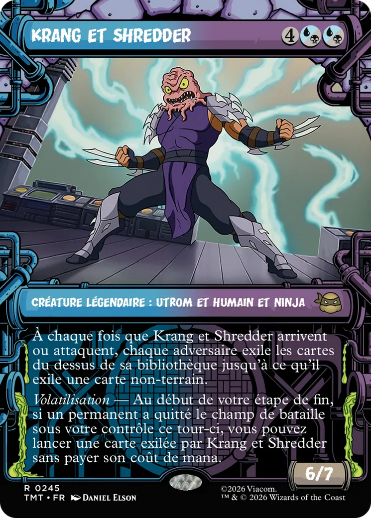 Krang et Shredder — Teenage Mutant Ninja Turtles — Magic: The Gathering