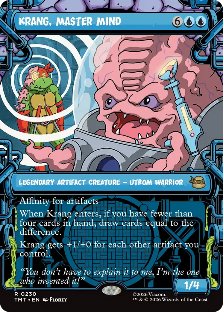 Krang, Master Mind — Teenage Mutant Ninja Turtles — Magic: The Gathering