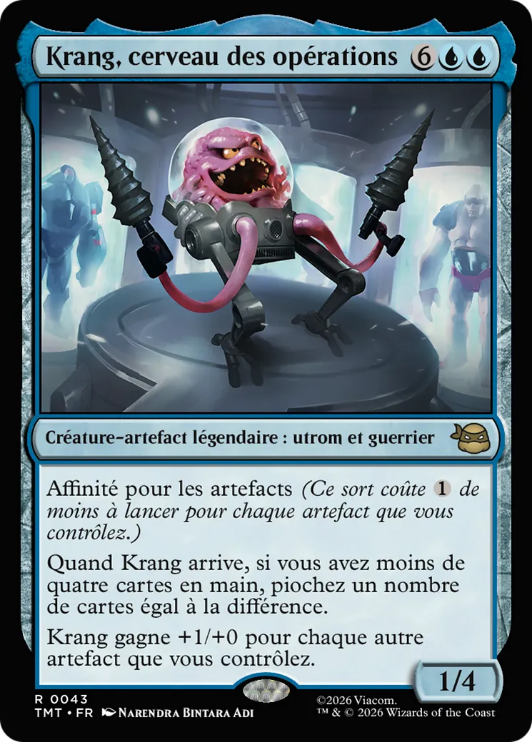 Krang, cerveau des opérations — Teenage Mutant Ninja Turtles — Magic: The Gathering