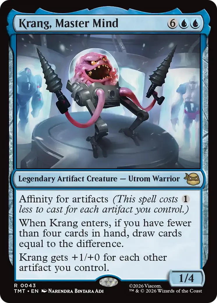 Krang, Master Mind — Teenage Mutant Ninja Turtles — Magic: The Gathering