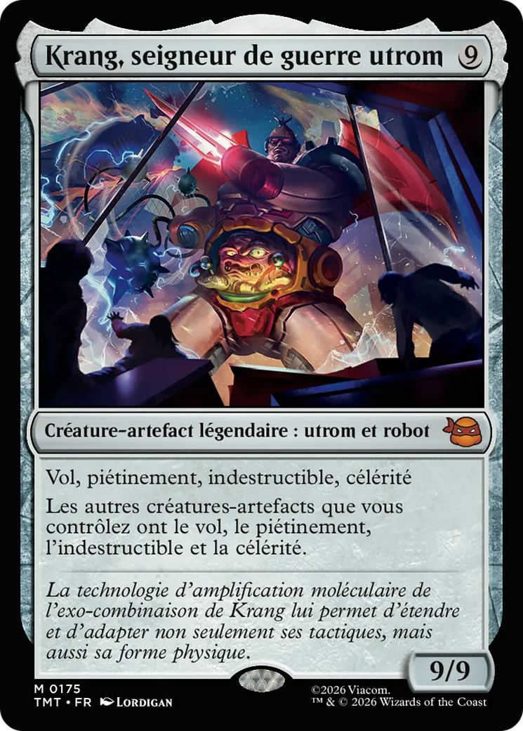 Krang, seigneur de guerre utrom — Teenage Mutant Ninja Turtles — Magic: The Gathering