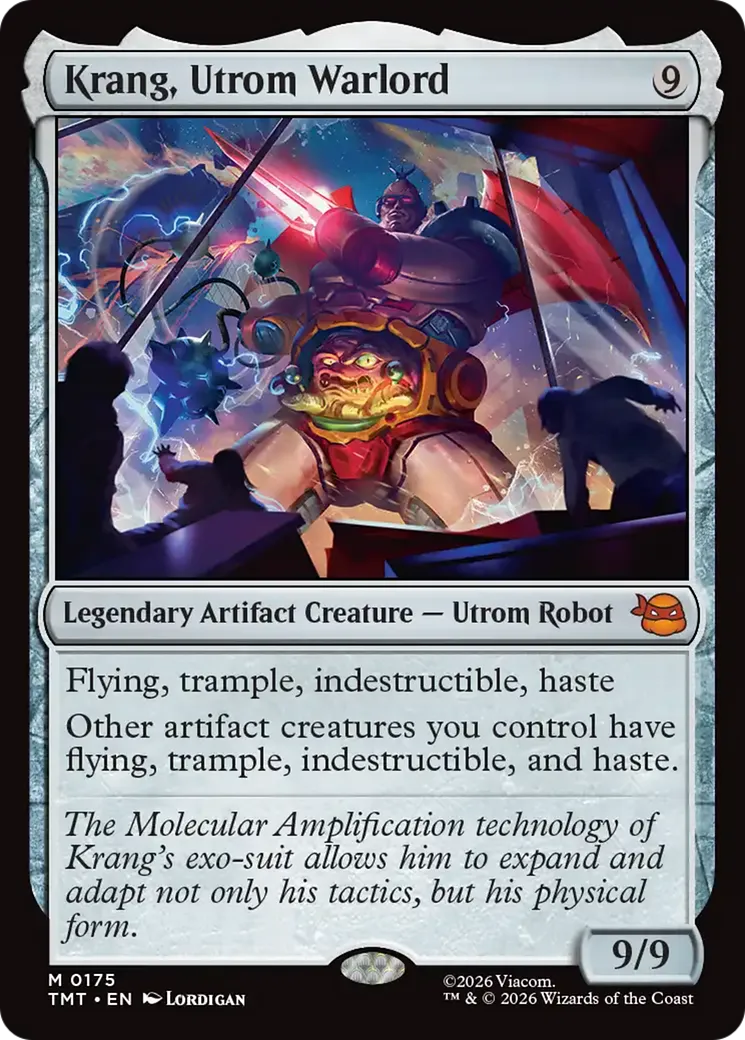 Krang, Utrom Warlord — Teenage Mutant Ninja Turtles — Magic: The Gathering