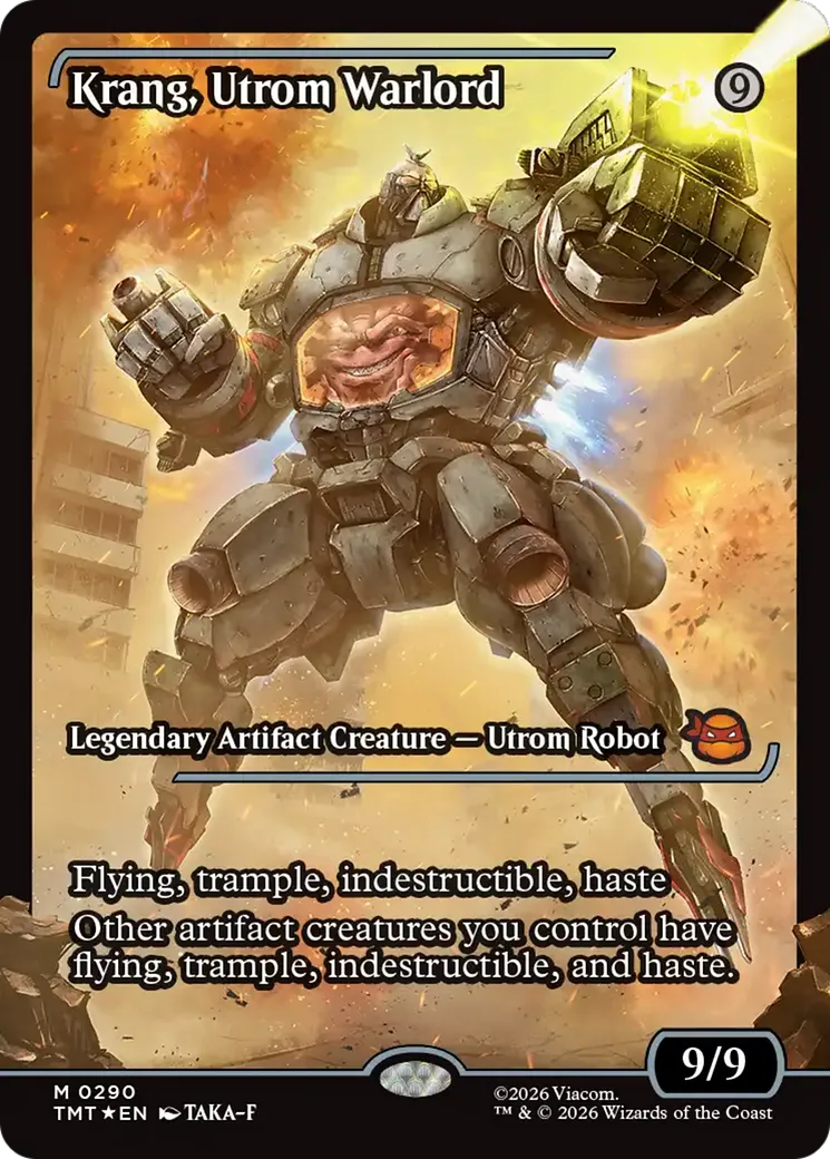 Krang, Utrom Warlord — Teenage Mutant Ninja Turtles — Magic: The Gathering
