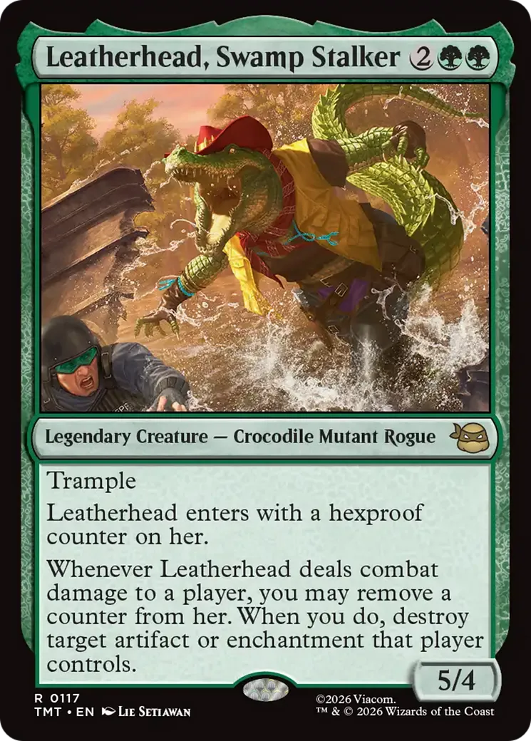 Leatherhead, Swamp Stalker — Teenage Mutant Ninja Turtles — Magic: The Gathering
