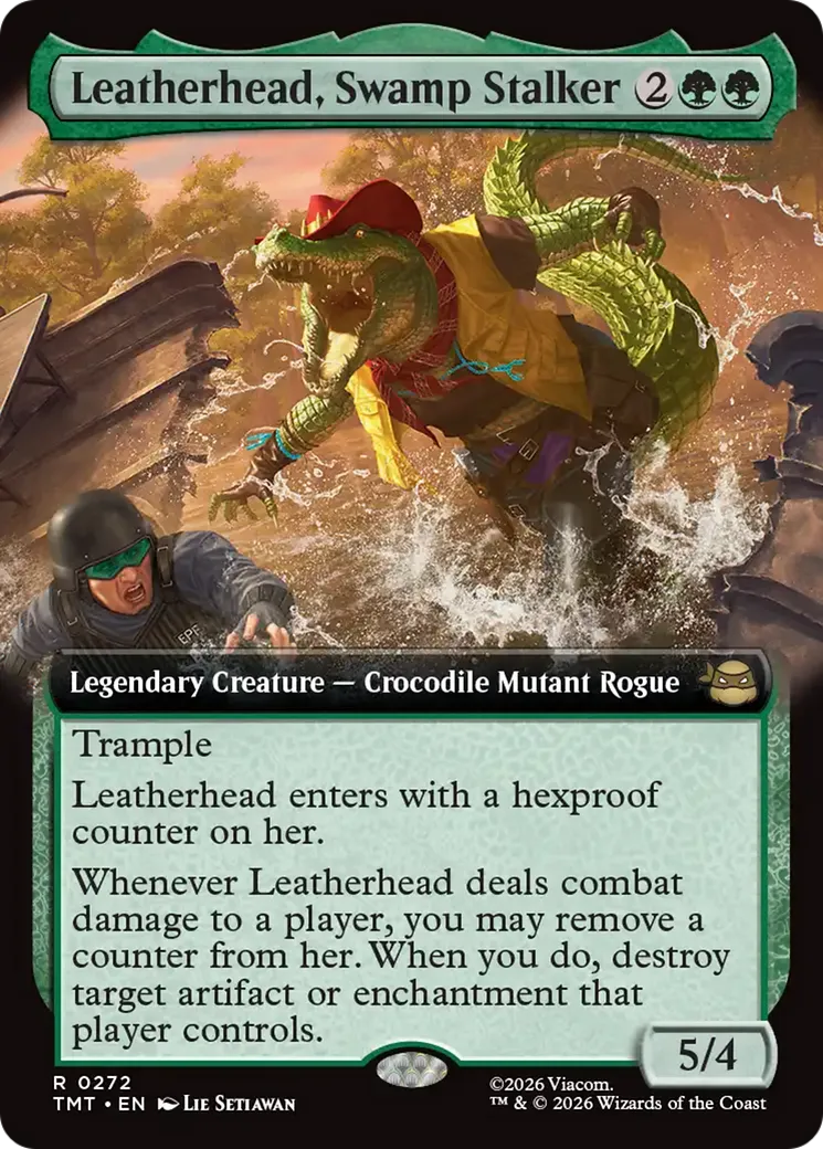 Leatherhead, Swamp Stalker — Teenage Mutant Ninja Turtles — Magic: The Gathering