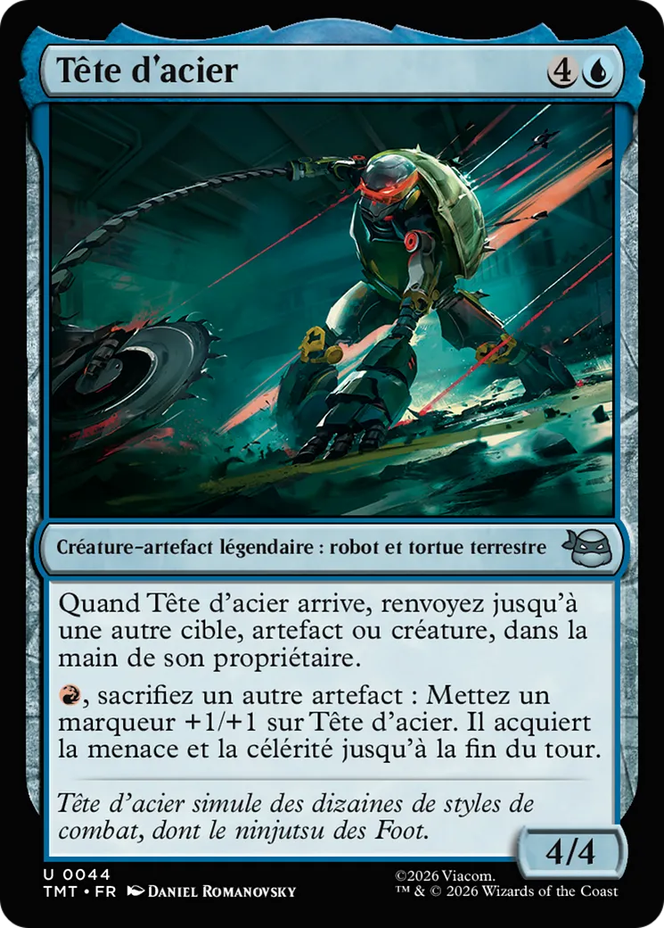 Tête d'acier — Teenage Mutant Ninja Turtles — Magic: The Gathering