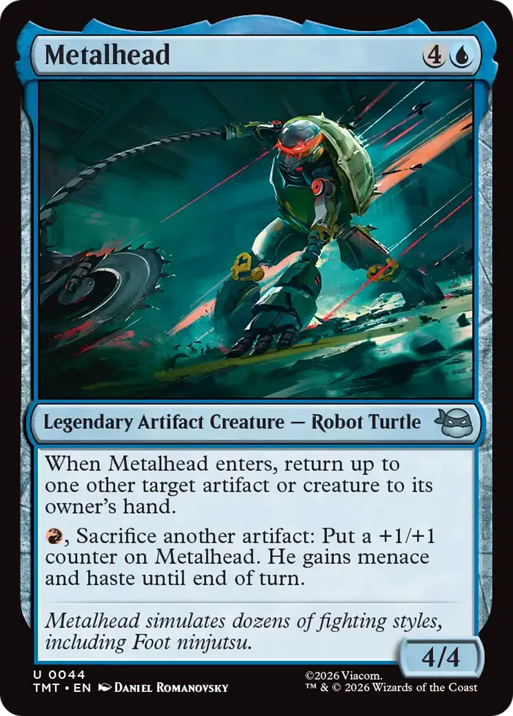 Tête d'acier — Teenage Mutant Ninja Turtles — Magic: The Gathering