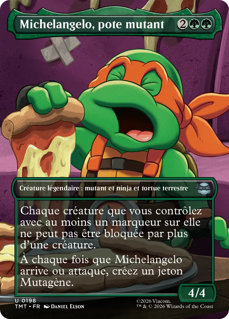 Michelangelo, pote mutant — Teenage Mutant Ninja Turtles — Magic: The Gathering