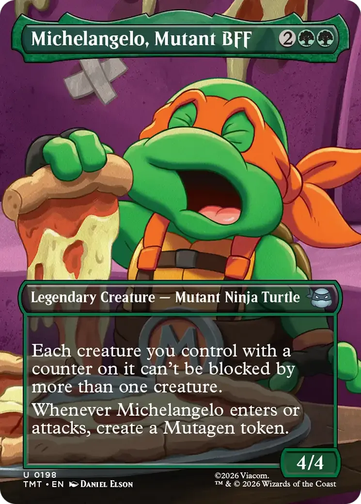 Michelangelo, pote mutant — Teenage Mutant Ninja Turtles — Magic: The Gathering