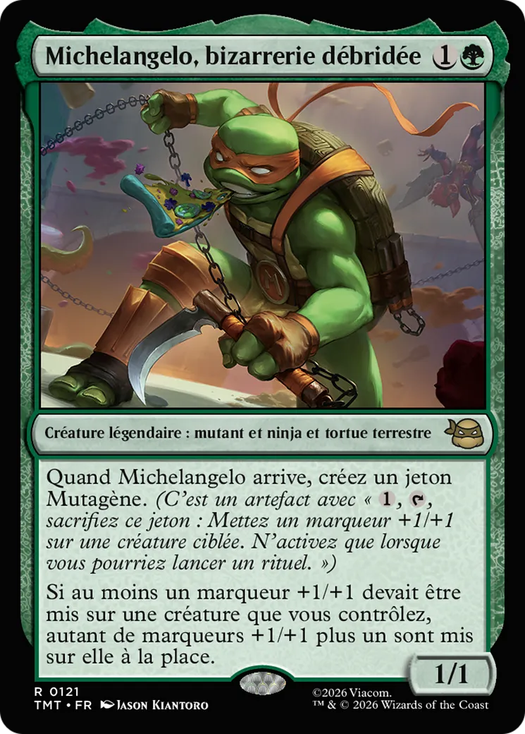 Michelangelo, bizarrerie débridée — Teenage Mutant Ninja Turtles — Magic: The Gathering