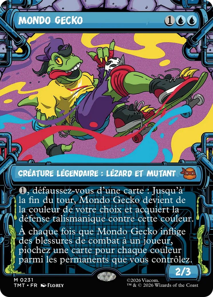 Mondo Gecko — Teenage Mutant Ninja Turtles — Magic: The Gathering