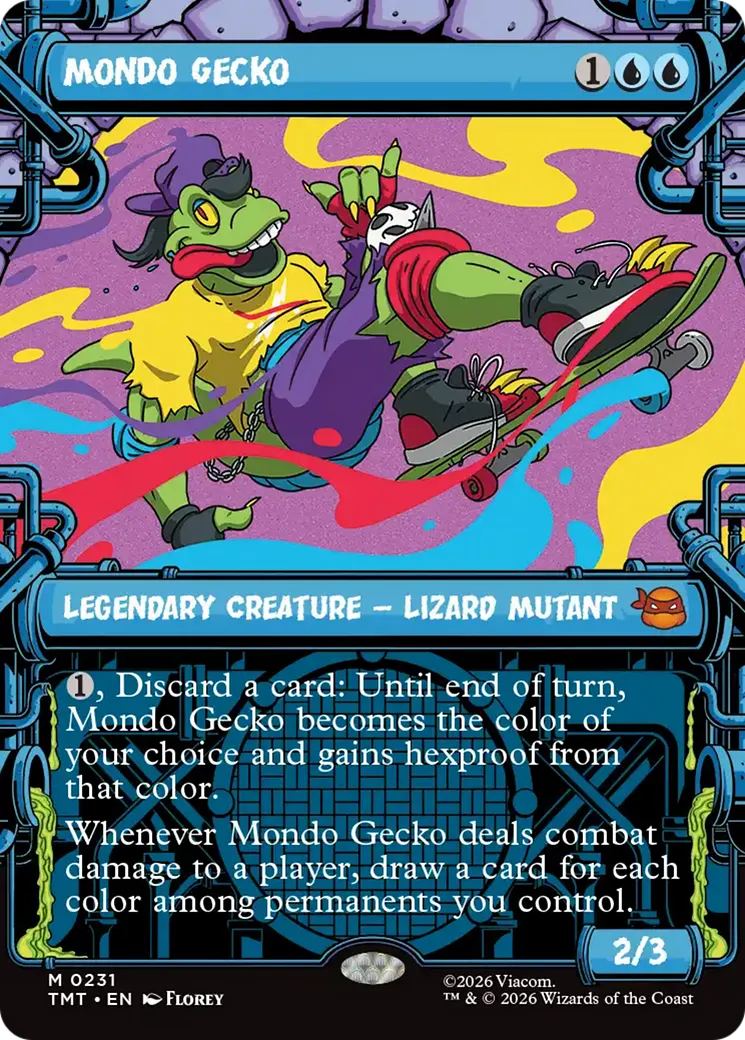 Mondo Gecko — Teenage Mutant Ninja Turtles — Magic: The Gathering