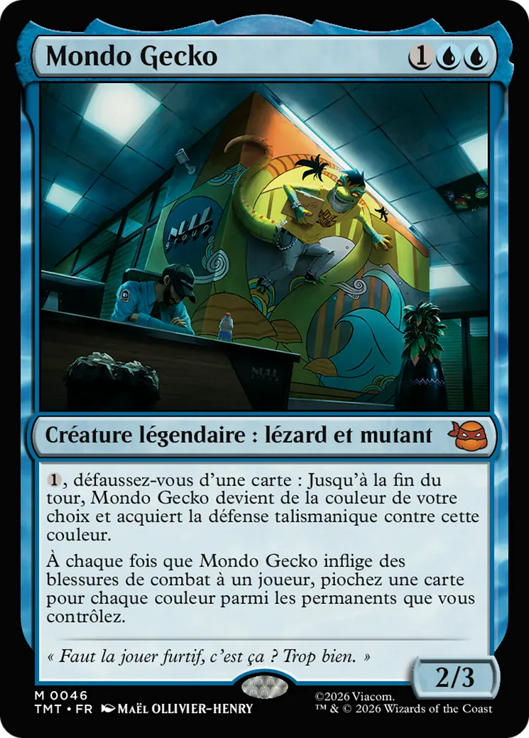 Mondo Gecko — Teenage Mutant Ninja Turtles — Magic: The Gathering