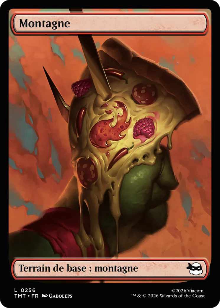 Montagne — Teenage Mutant Ninja Turtles — Magic: The Gathering