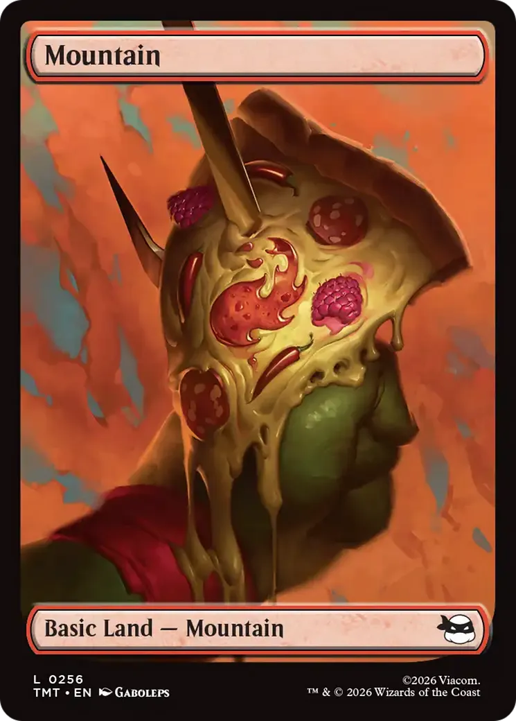Montagne — Teenage Mutant Ninja Turtles — Magic: The Gathering