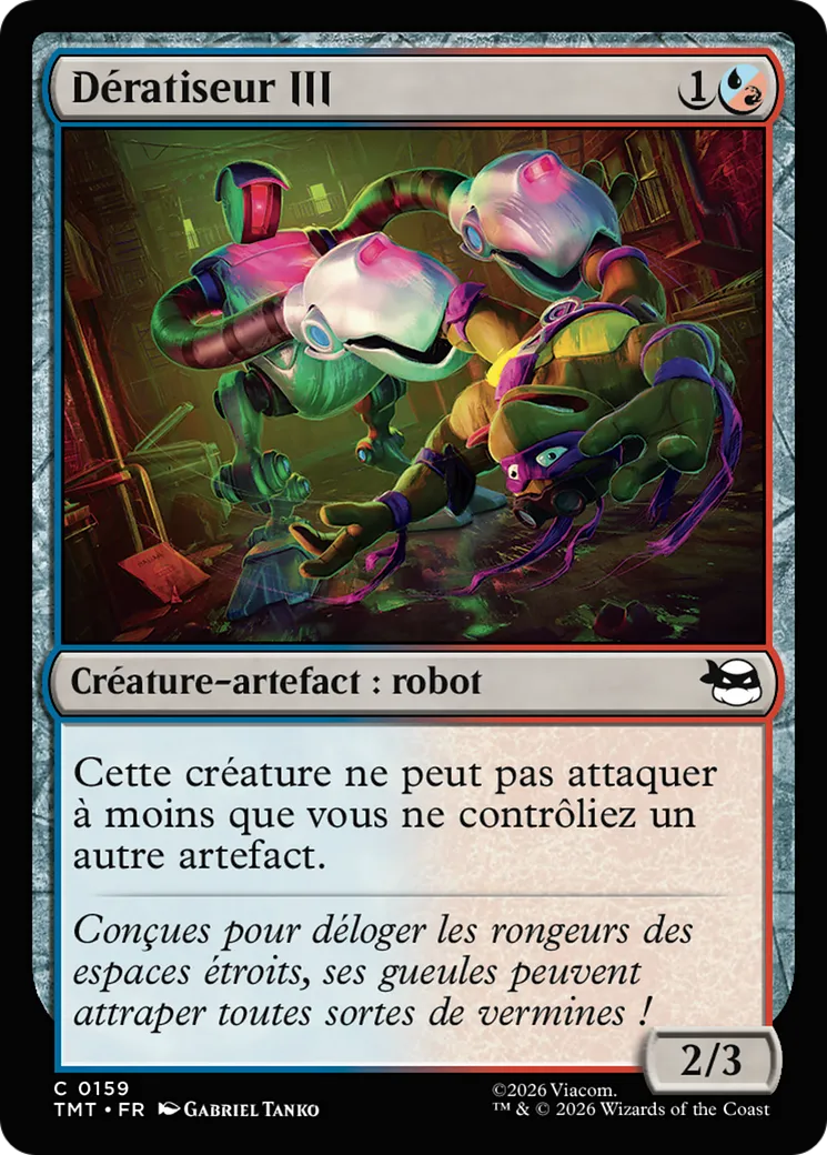 Dératiseur III — Teenage Mutant Ninja Turtles — Magic: The Gathering