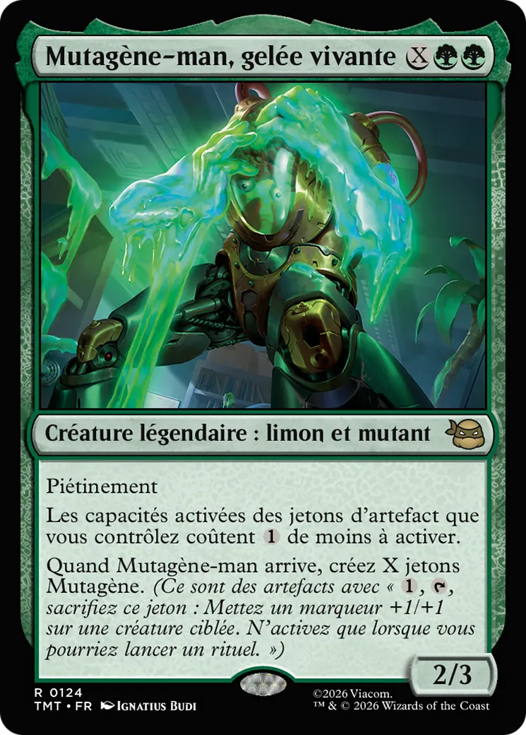 Mutagène-man, gelée vivante — Teenage Mutant Ninja Turtles — Magic: The Gathering