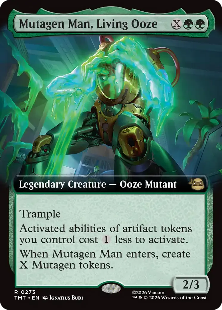 Mutagen Man, Living Ooze — Teenage Mutant Ninja Turtles — Magic: The Gathering