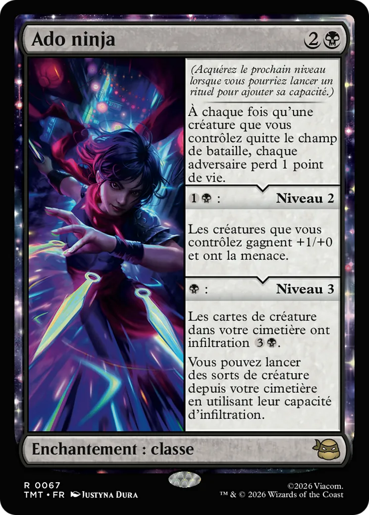 Ado ninja — Teenage Mutant Ninja Turtles — Magic: The Gathering