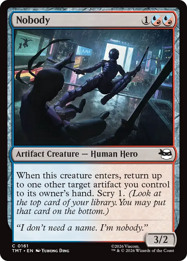 Nobody — Teenage Mutant Ninja Turtles — Magic: The Gathering