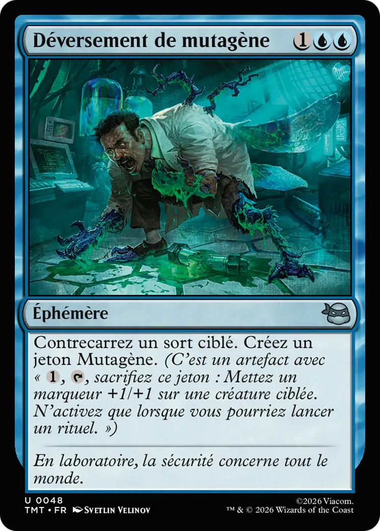 Déversement de mutagène — Teenage Mutant Ninja Turtles — Magic: The Gathering