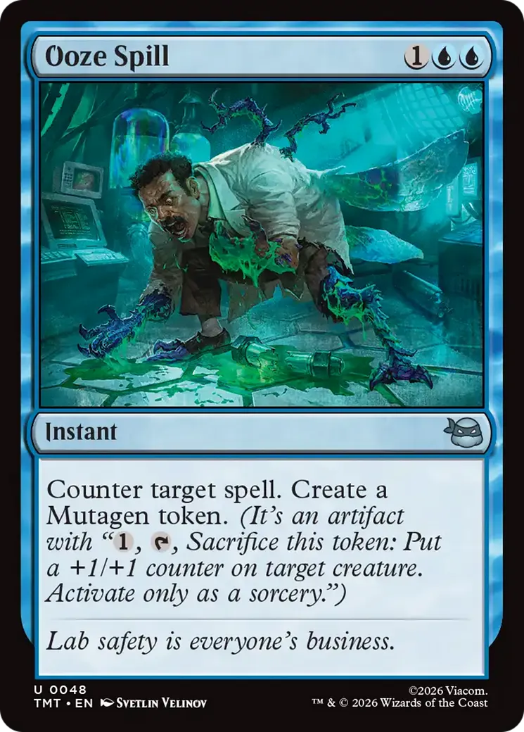 Déversement de mutagène — Teenage Mutant Ninja Turtles — Magic: The Gathering
