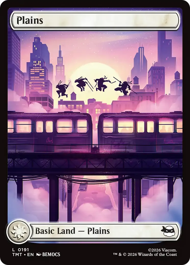 Plaine — Teenage Mutant Ninja Turtles — Magic: The Gathering