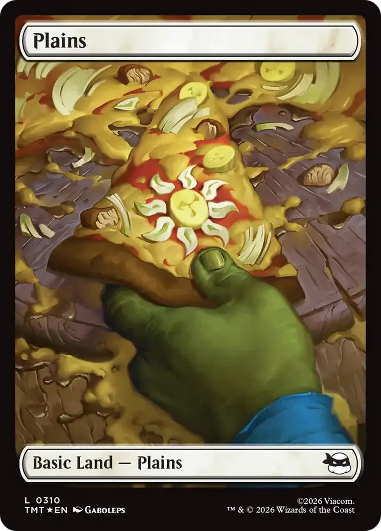 Plains — Teenage Mutant Ninja Turtles — Magic: The Gathering
