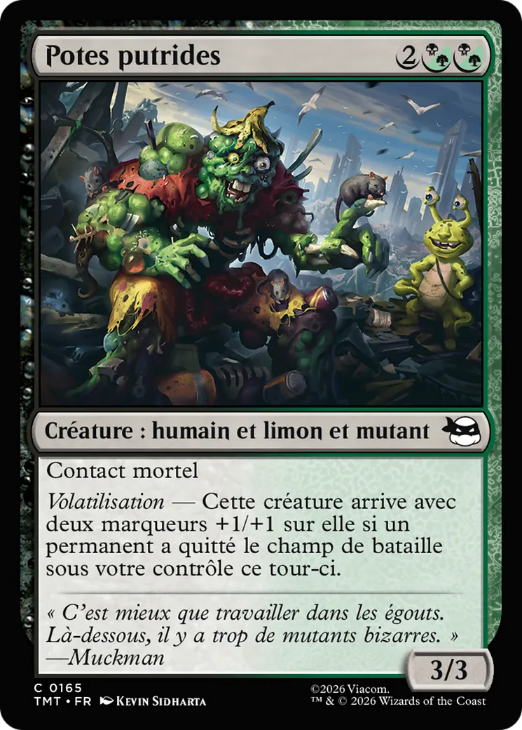 Potes putrides — Teenage Mutant Ninja Turtles — Magic: The Gathering