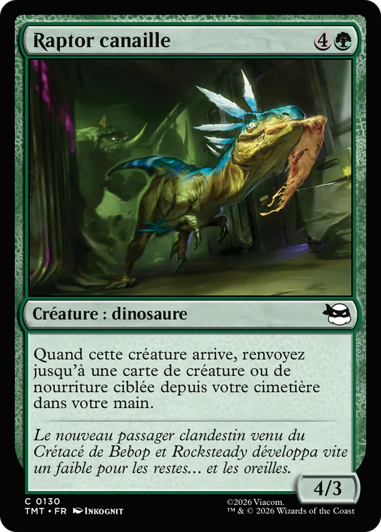 Raptor canaille — Teenage Mutant Ninja Turtles — Magic: The Gathering