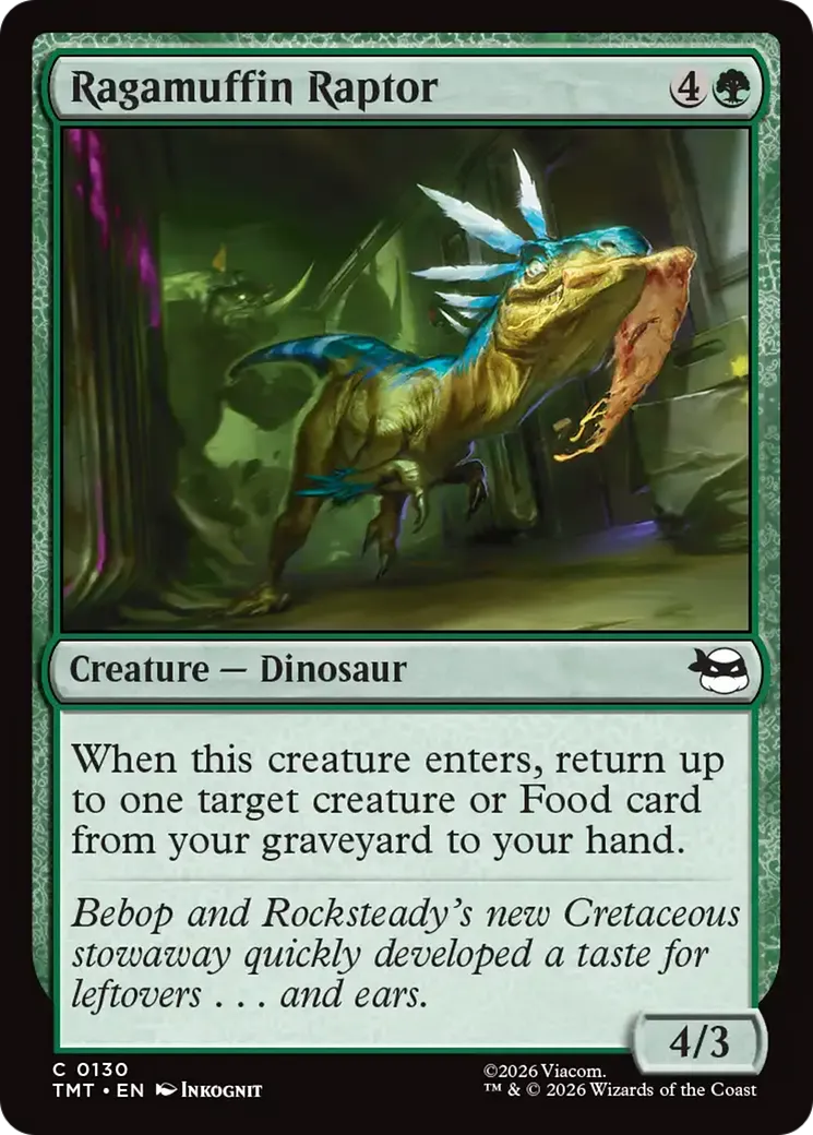 Raptor canaille — Teenage Mutant Ninja Turtles — Magic: The Gathering