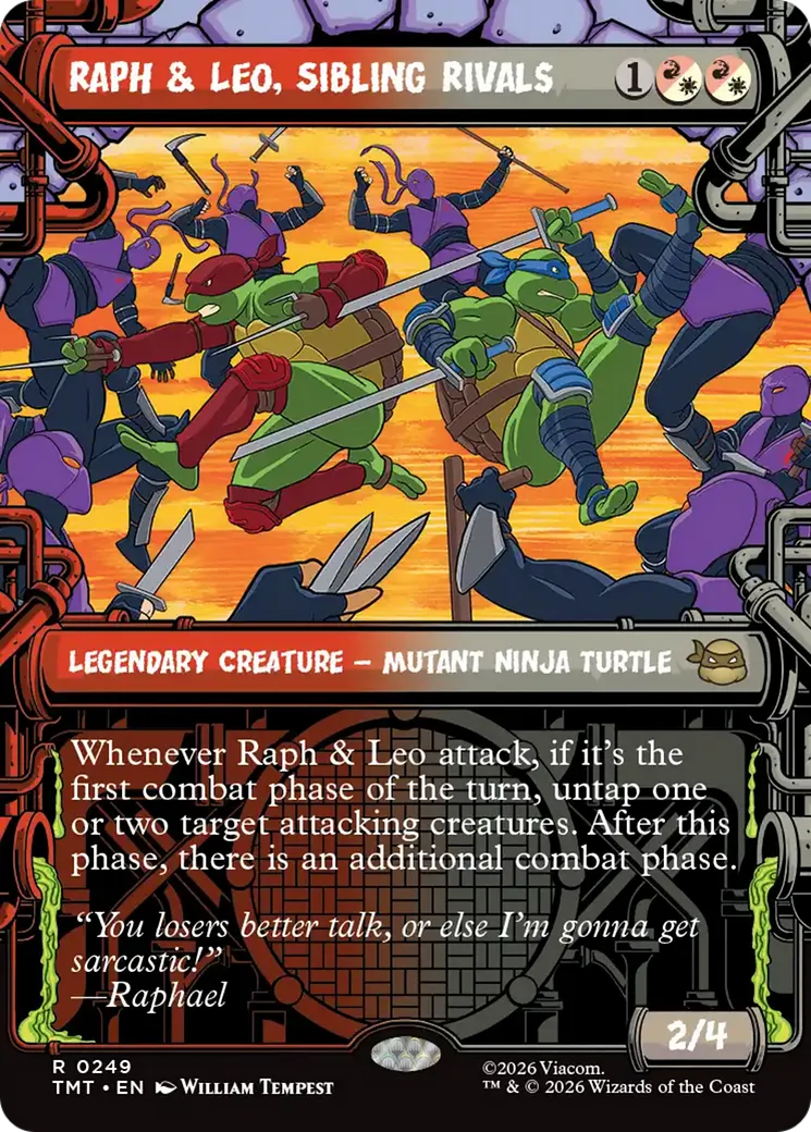 Raph et Leo, frères rivaux — Teenage Mutant Ninja Turtles — Magic: The Gathering