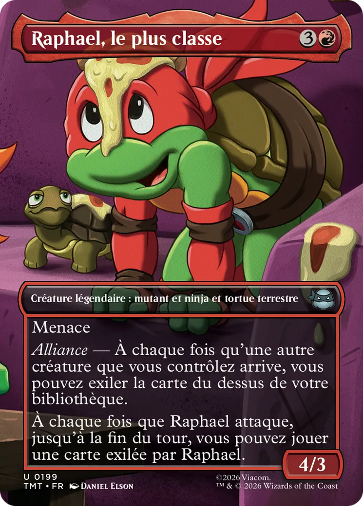 Raphael, le plus classe — Teenage Mutant Ninja Turtles — Magic: The Gathering