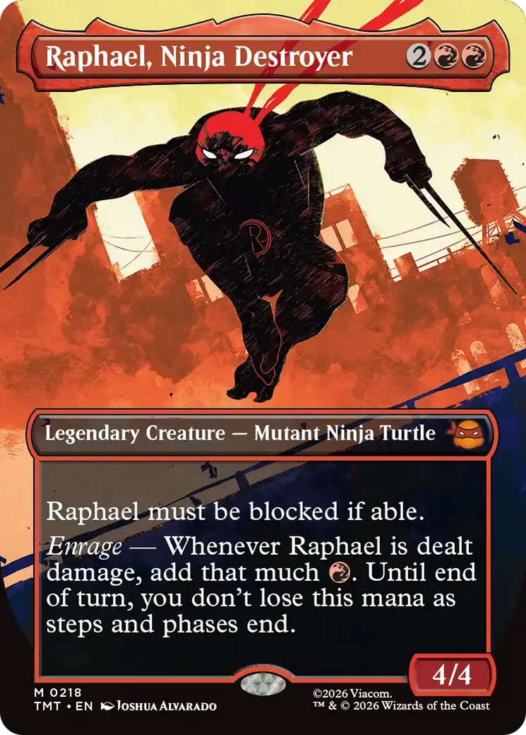 Raphael, Ninja Destroyer — Teenage Mutant Ninja Turtles — Magic: The Gathering