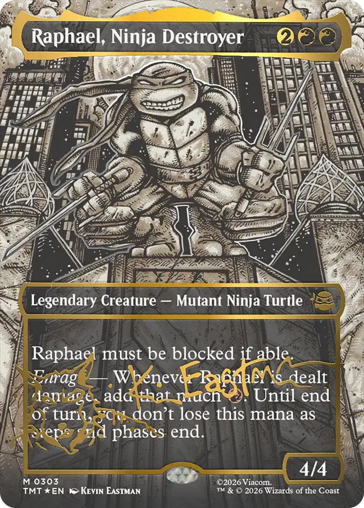 Raphael, Ninja Destroyer — Teenage Mutant Ninja Turtles — Magic: The Gathering