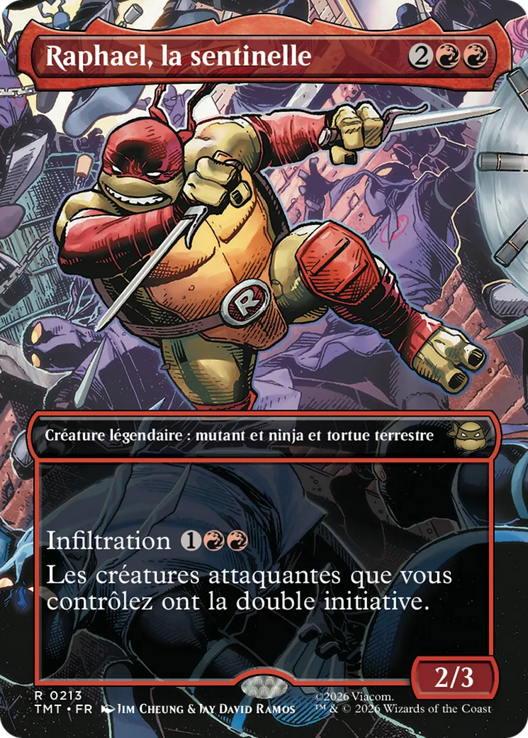 Raphael, la sentinelle — Teenage Mutant Ninja Turtles — Magic: The Gathering