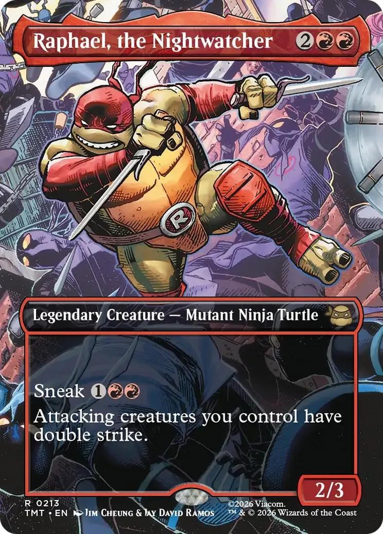 Raphael, the Nightwatcher — Teenage Mutant Ninja Turtles — Magic: The Gathering