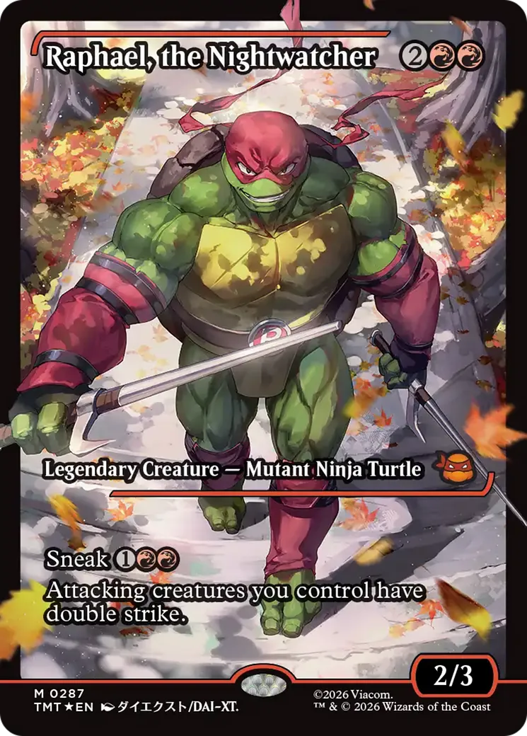 Raphael, the Nightwatcher — Teenage Mutant Ninja Turtles — Magic: The Gathering
