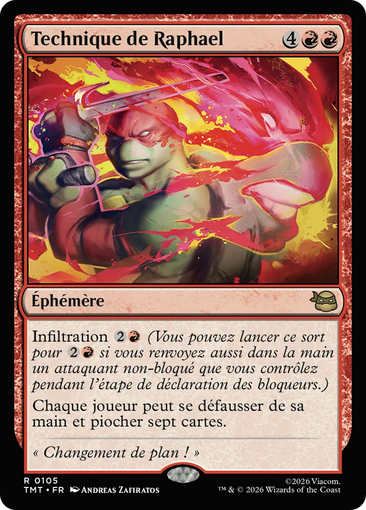 Technique de Raphael — Teenage Mutant Ninja Turtles — Magic: The Gathering
