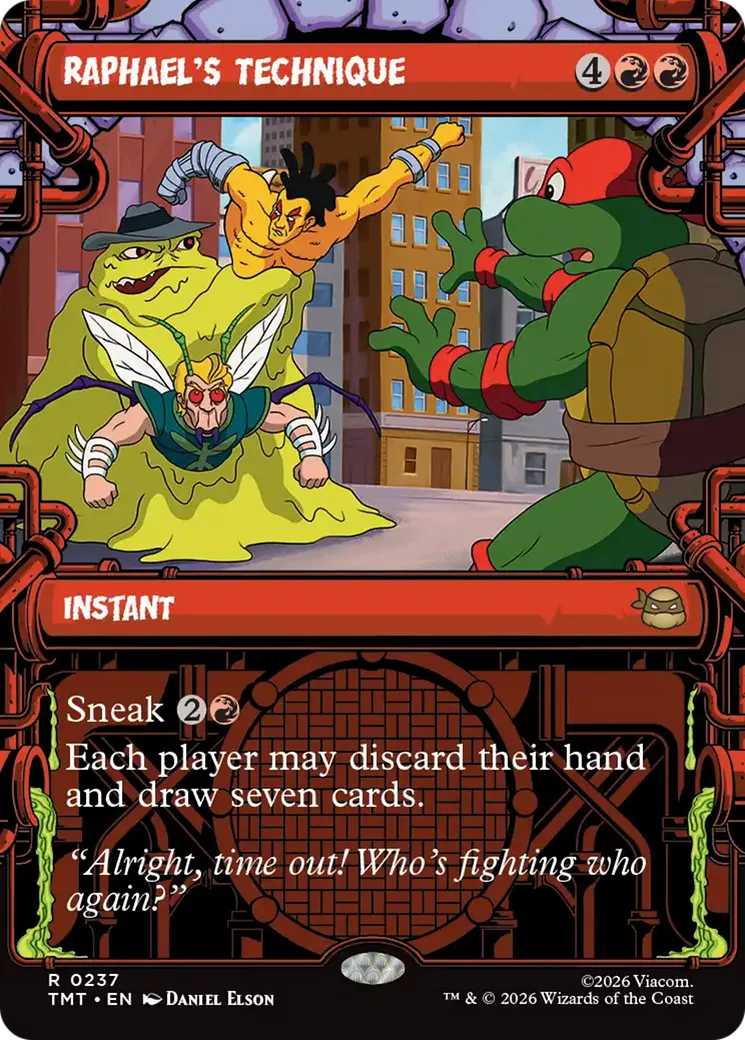 Raphael's Technique — Teenage Mutant Ninja Turtles — Magic: The Gathering