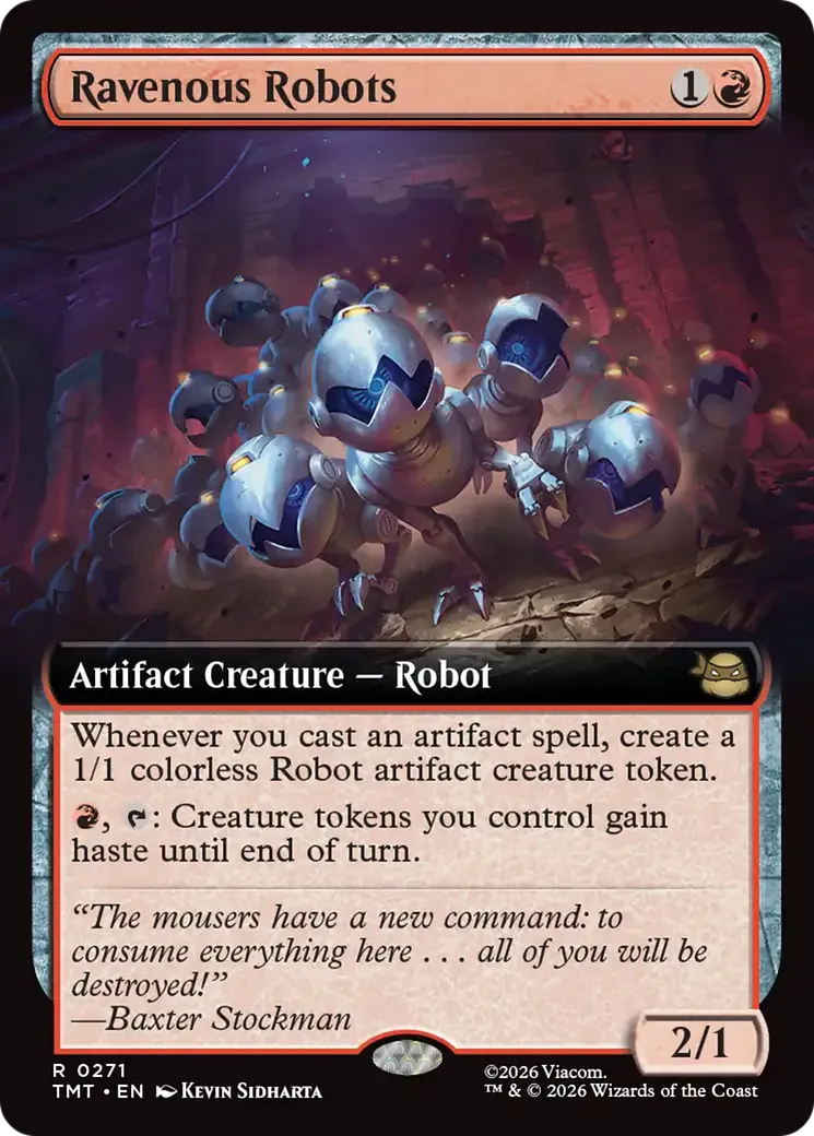 Ravenous Robots — Teenage Mutant Ninja Turtles — Magic: The Gathering