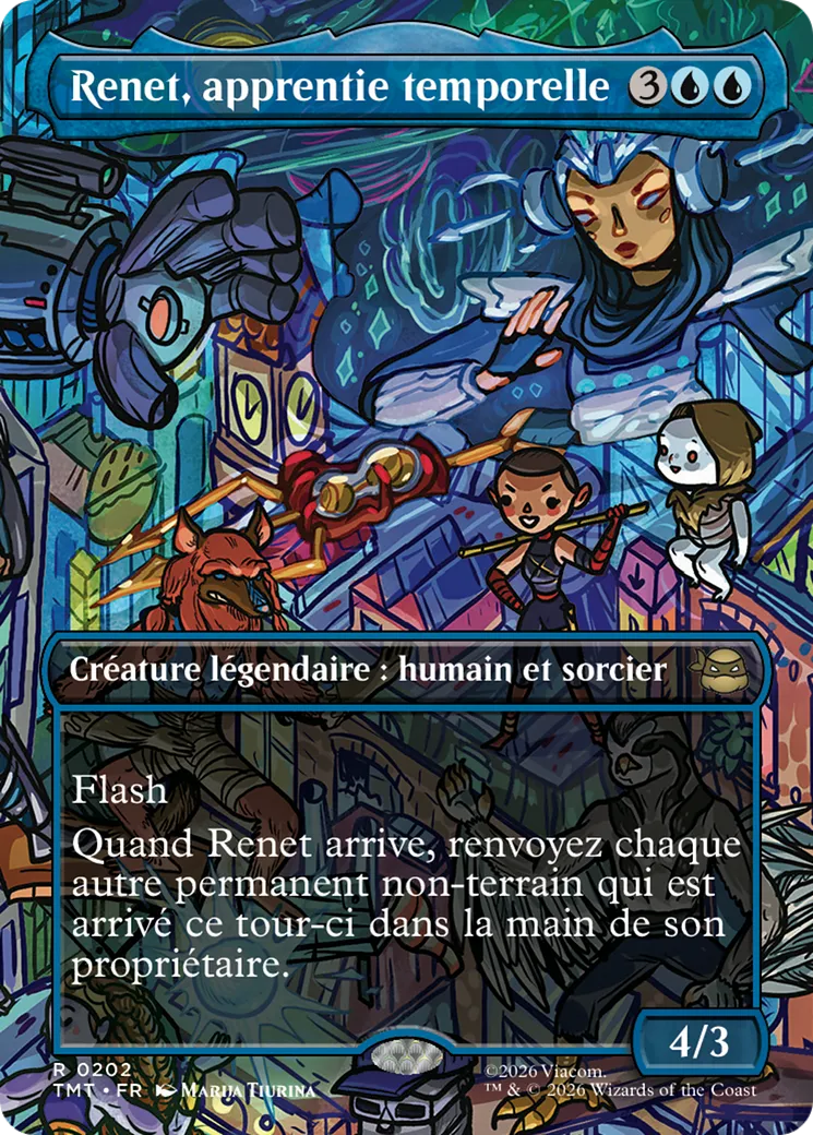 Renet, apprentie temporelle — Teenage Mutant Ninja Turtles — Magic: The Gathering