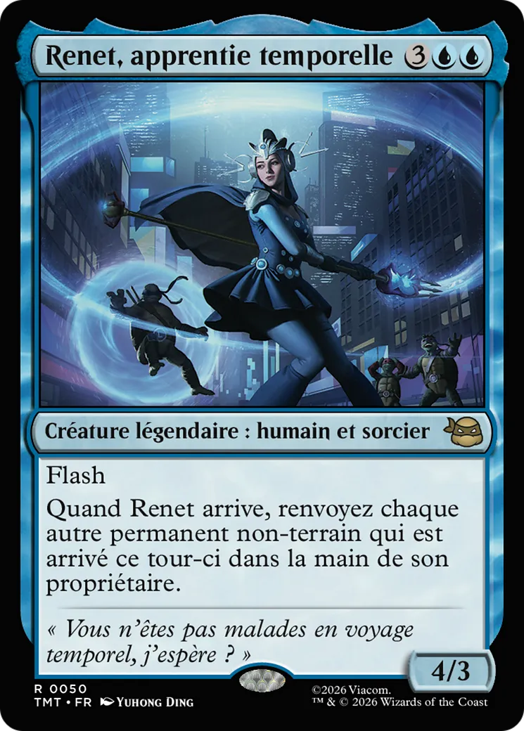 Renet, apprentie temporelle — Teenage Mutant Ninja Turtles — Magic: The Gathering