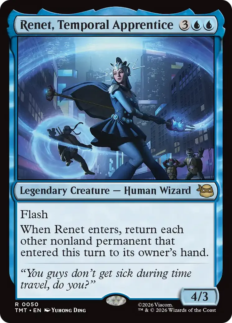 Renet, apprentie temporelle — Teenage Mutant Ninja Turtles — Magic: The Gathering