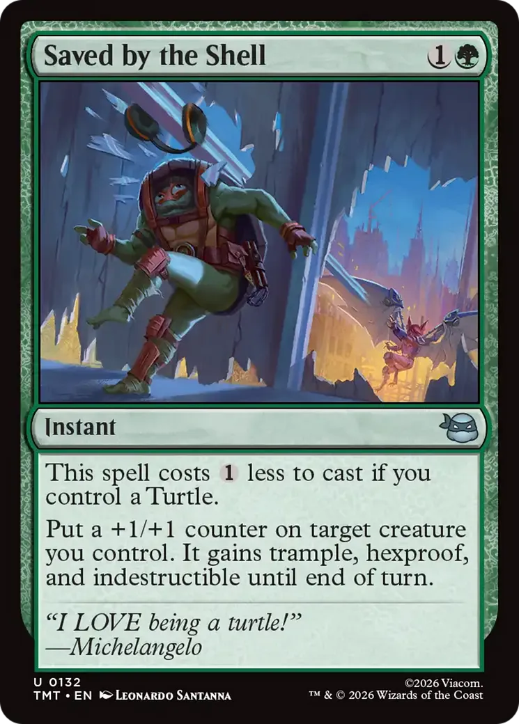 Sauvé par la carapace — Teenage Mutant Ninja Turtles — Magic: The Gathering
