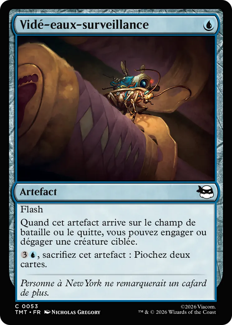 Vidé-eaux-surveillance — Teenage Mutant Ninja Turtles — Magic: The Gathering