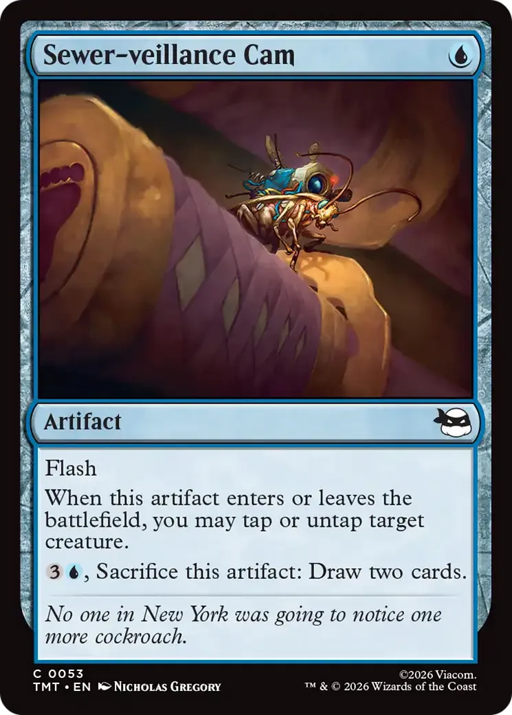 Sewer-veillance Cam — Teenage Mutant Ninja Turtles — Magic: The Gathering