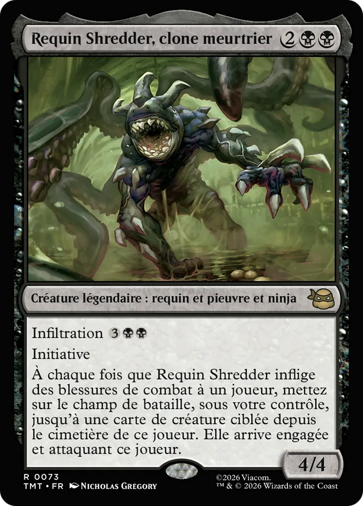 Requin Shredder, clone meurtrier — Teenage Mutant Ninja Turtles — Magic: The Gathering