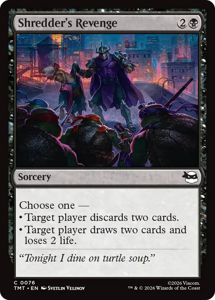 Shredder's Revenge — Teenage Mutant Ninja Turtles — Magic: The Gathering