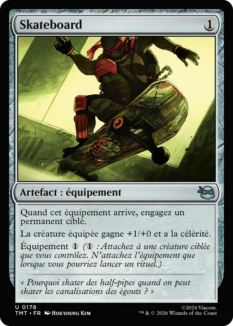 Skateboard — Teenage Mutant Ninja Turtles — Magic: The Gathering